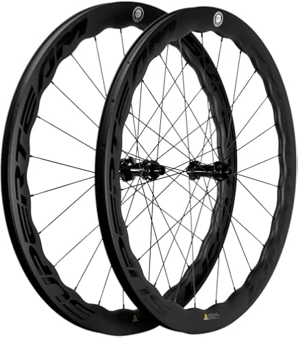 ELITEWHEELS Edge 50mm Carbon Wheels Ultralight 1347g Road Disc